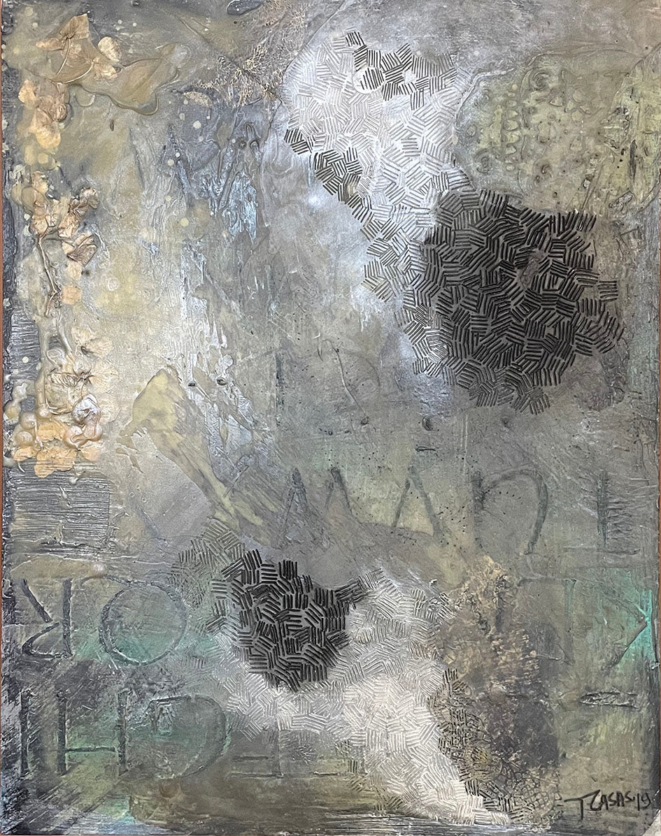 Large encaustic