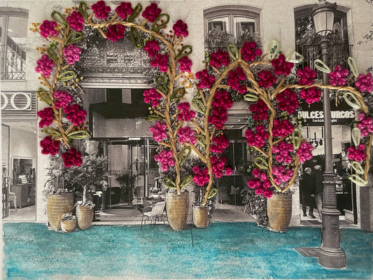 Madrid con Bugambilias