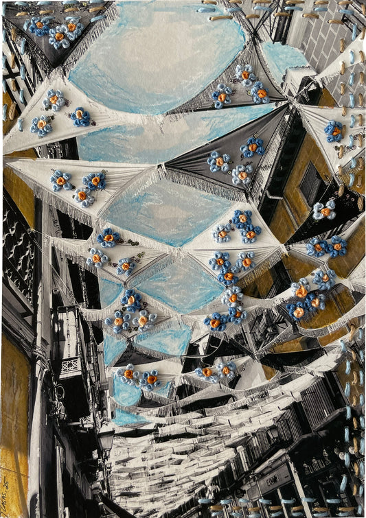 Mantones Azules en Cava Baja