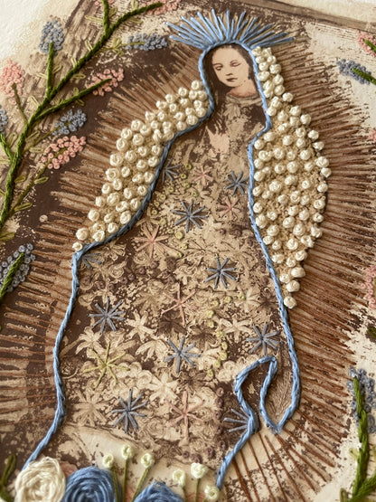 Vírgen Sepia, Azul y Rosa