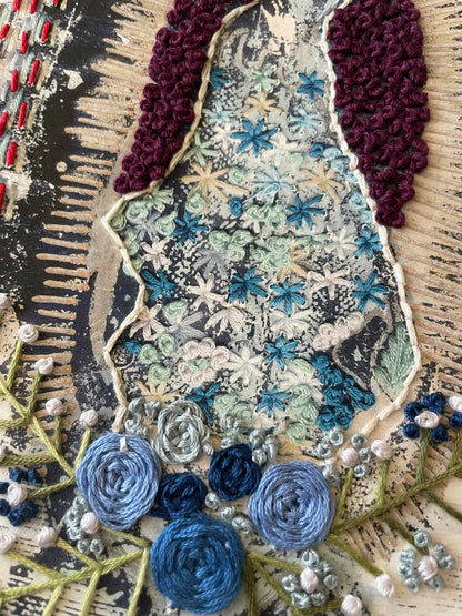 Vírgen Azul/Manto Morado