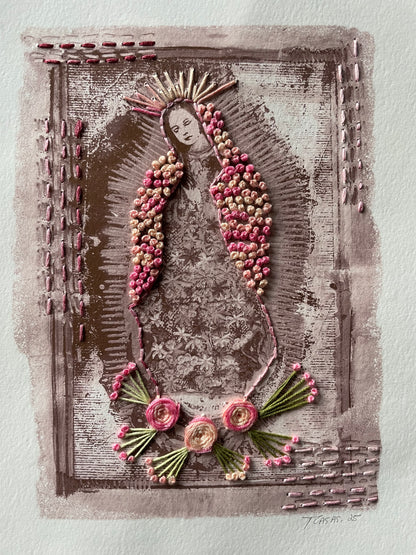 Vírgen grande Palo de Rosa